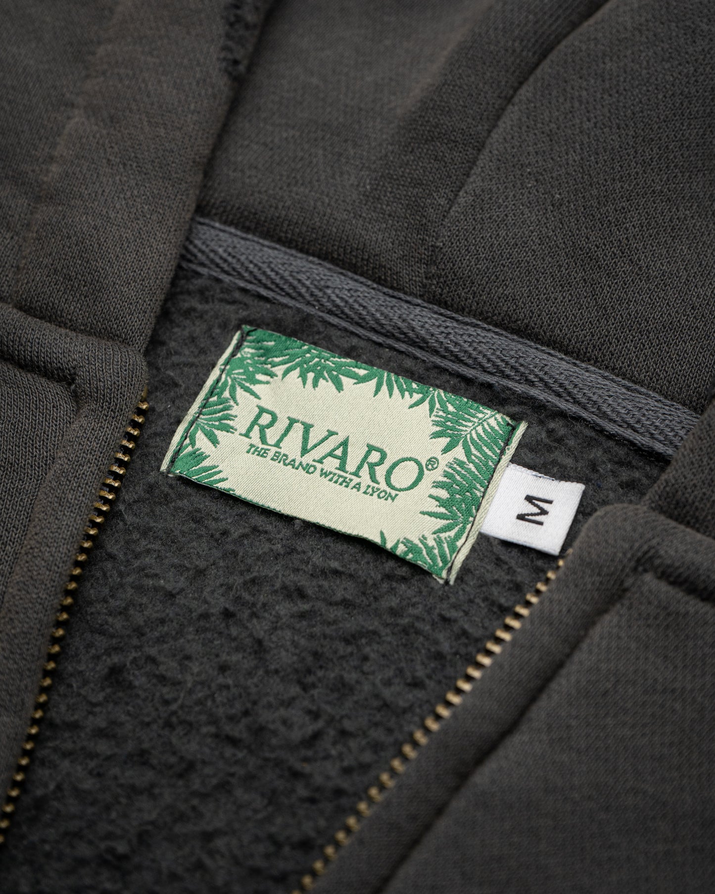 HOODIE BOXY ZIP GREY