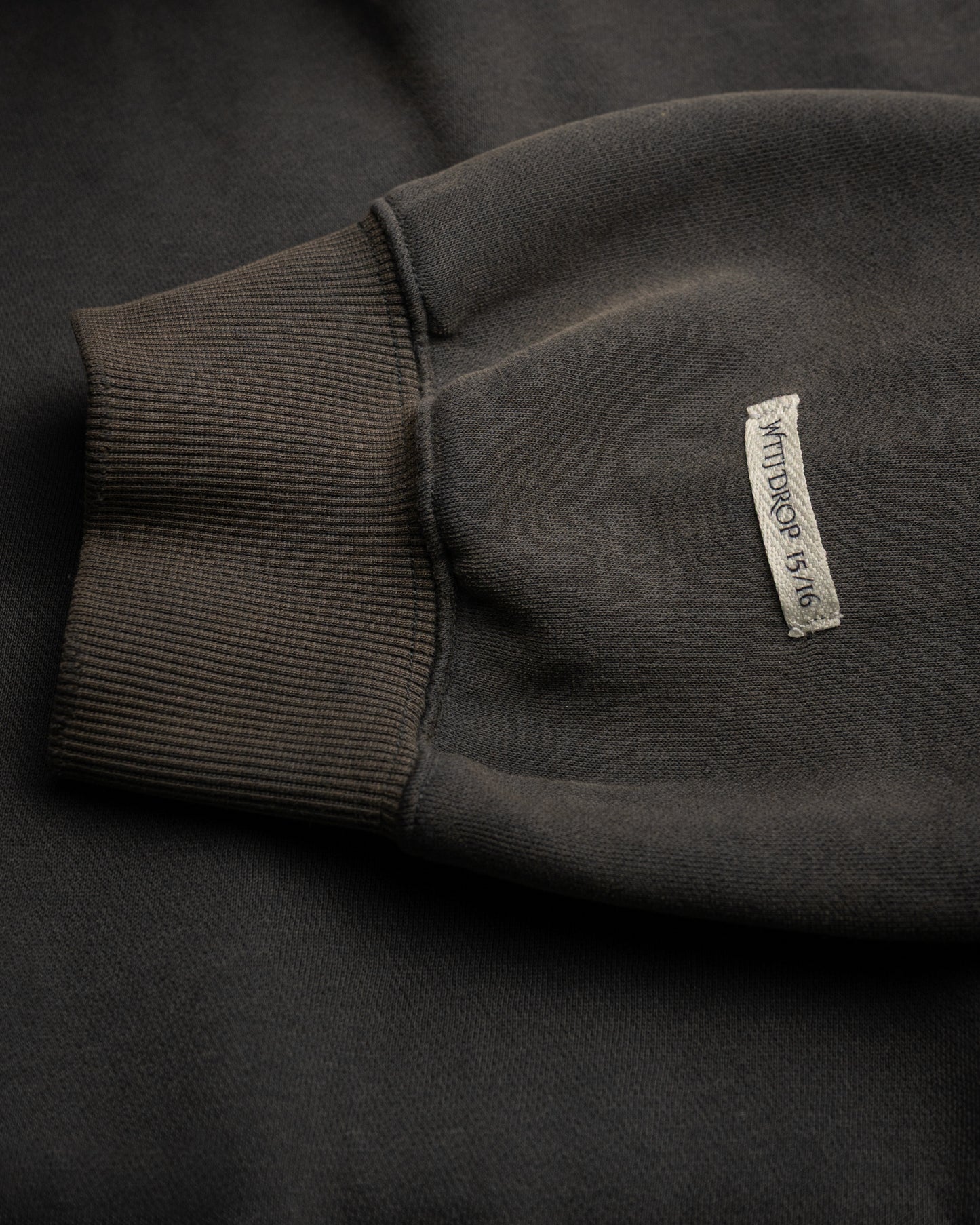 HOODIE BOXY ZIP GREY