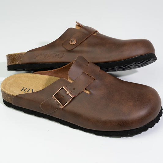 Zuecos Milano 2.0 Cuero - Maroon