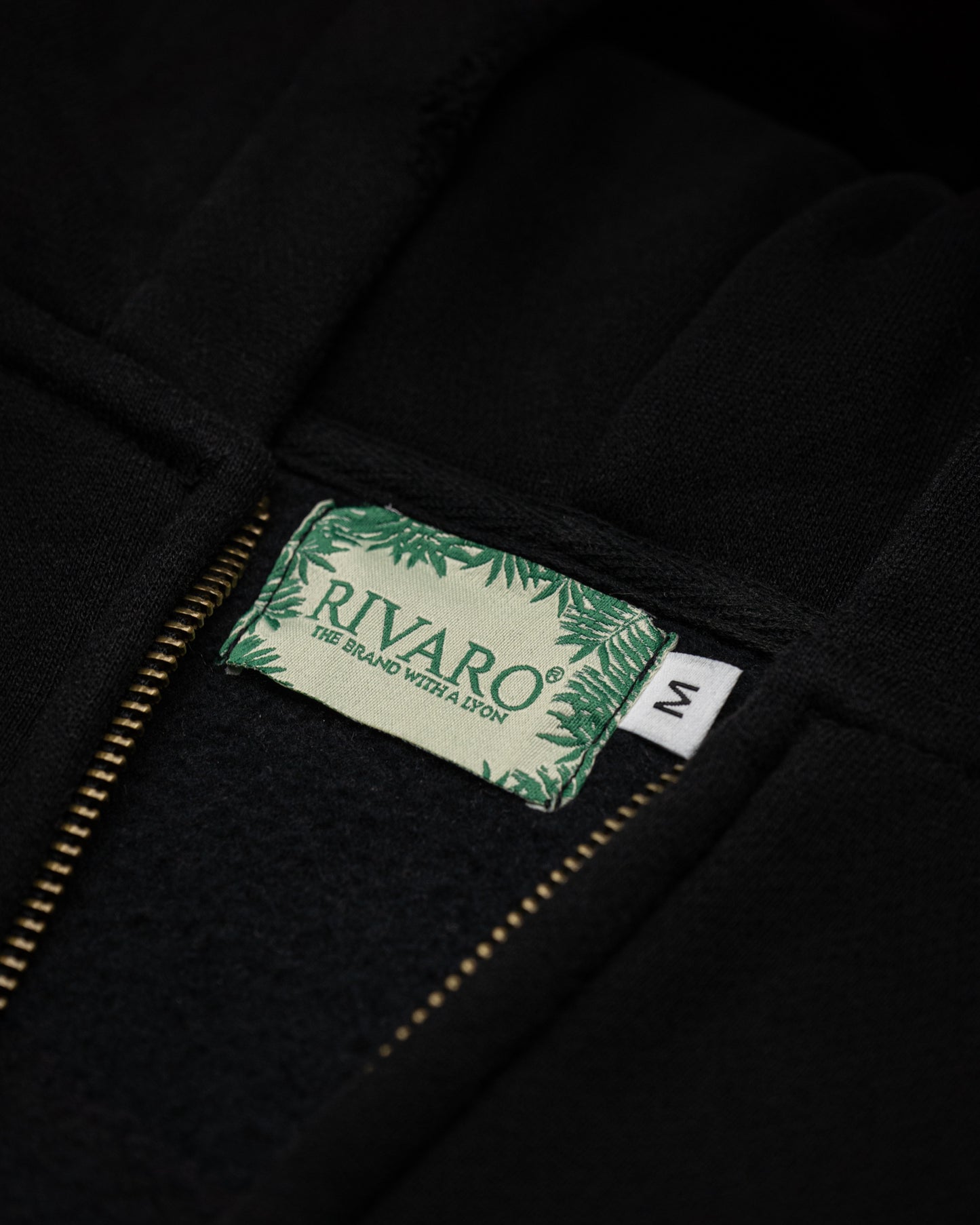 HOODIE BOXY ZIP BLACK