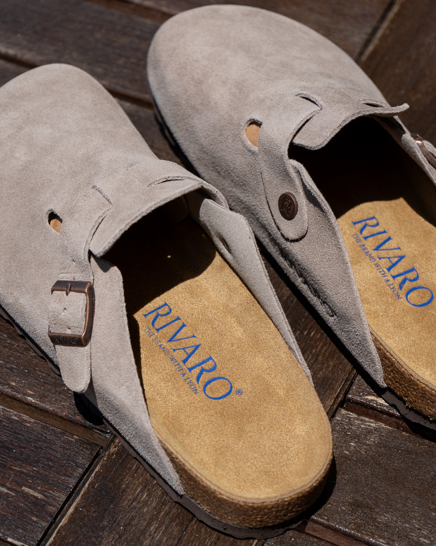 Zuecos RIVARO Milano — Gris