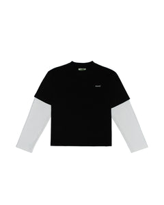 Remera Doble Manga Tejida