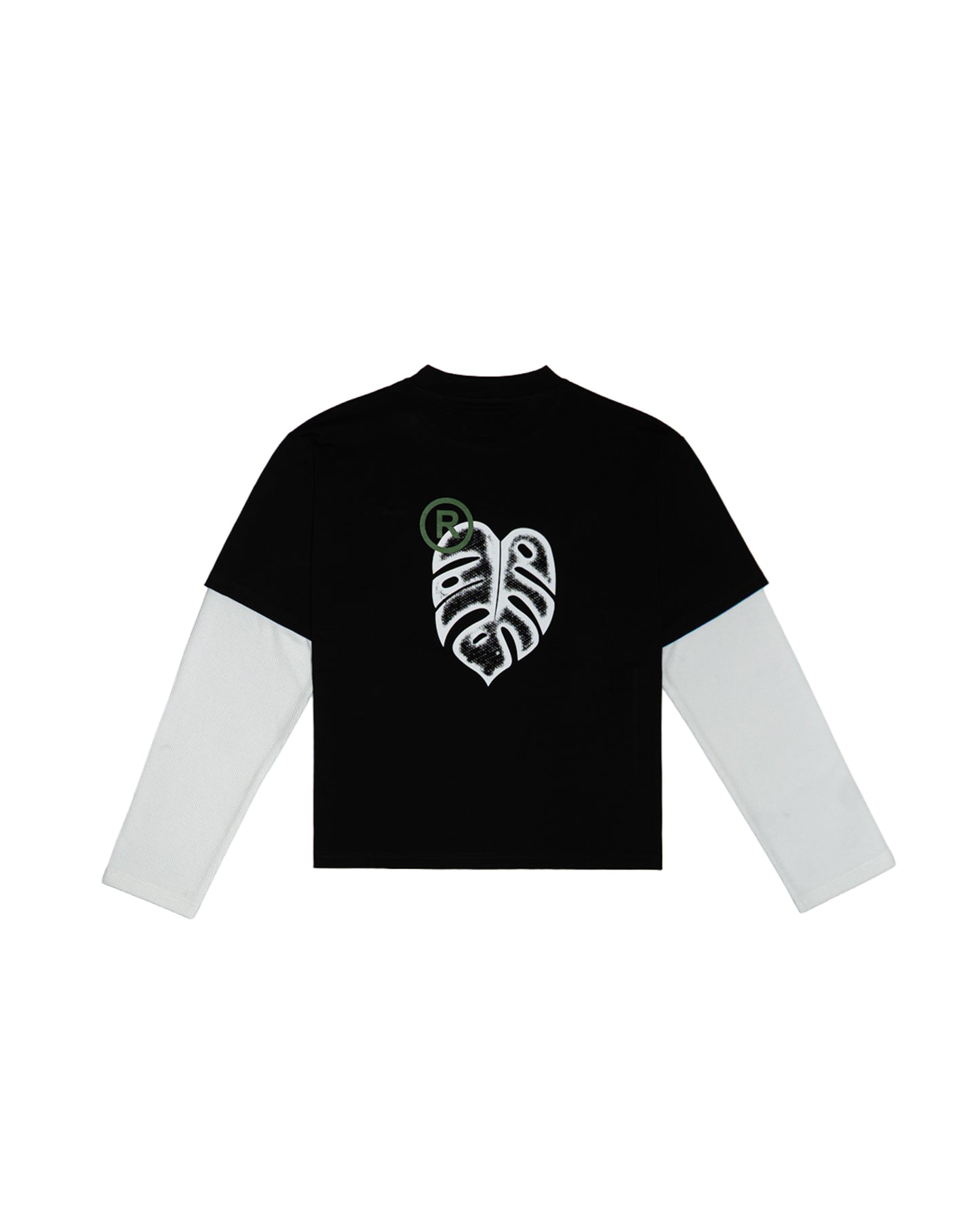 Remera Doble Manga Tejida - Corte Boxy